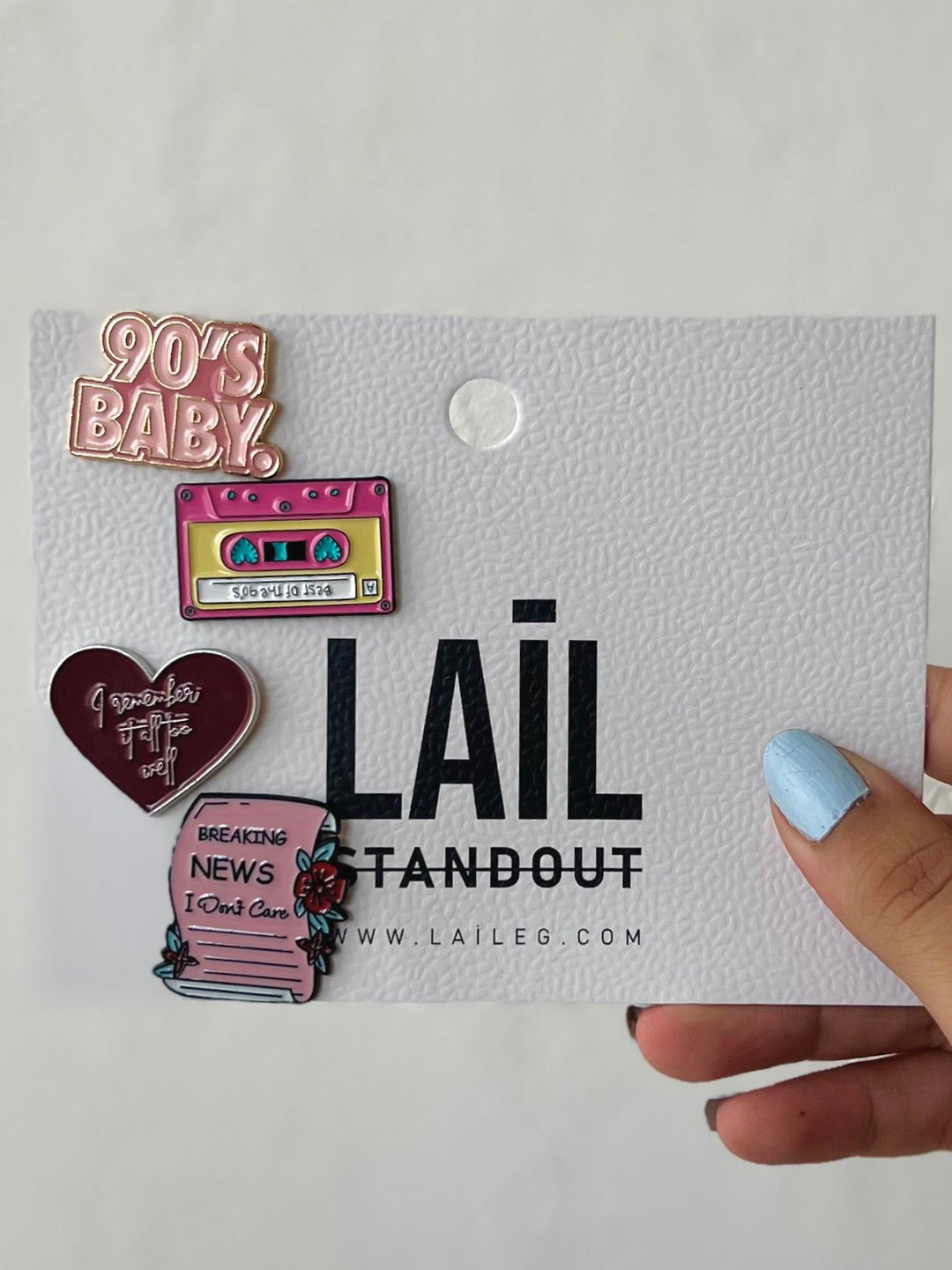 90’s baby 4 pins pack