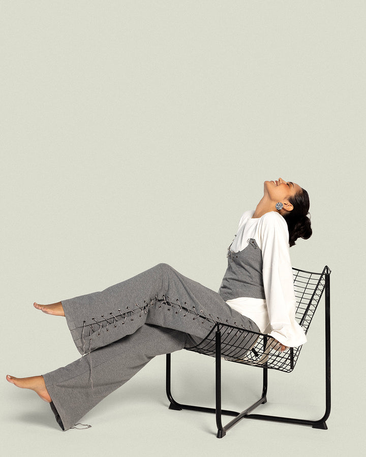 The Eyelets Sweat-Pants Grey