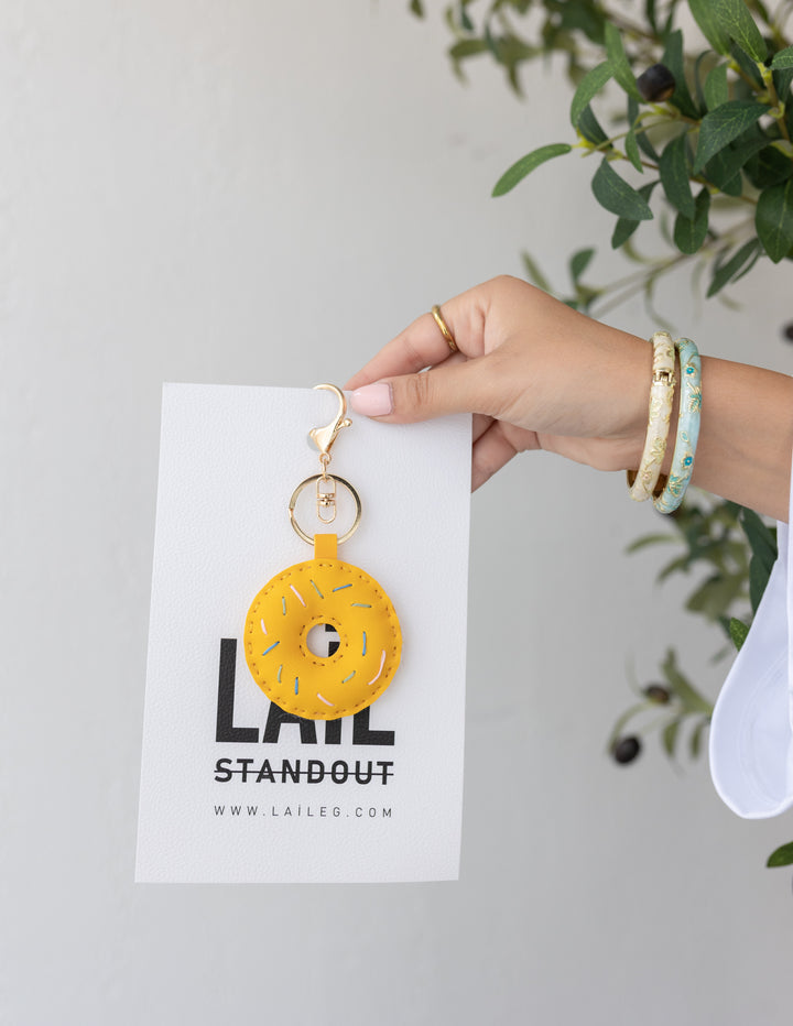 Donut Bag And Key Charm