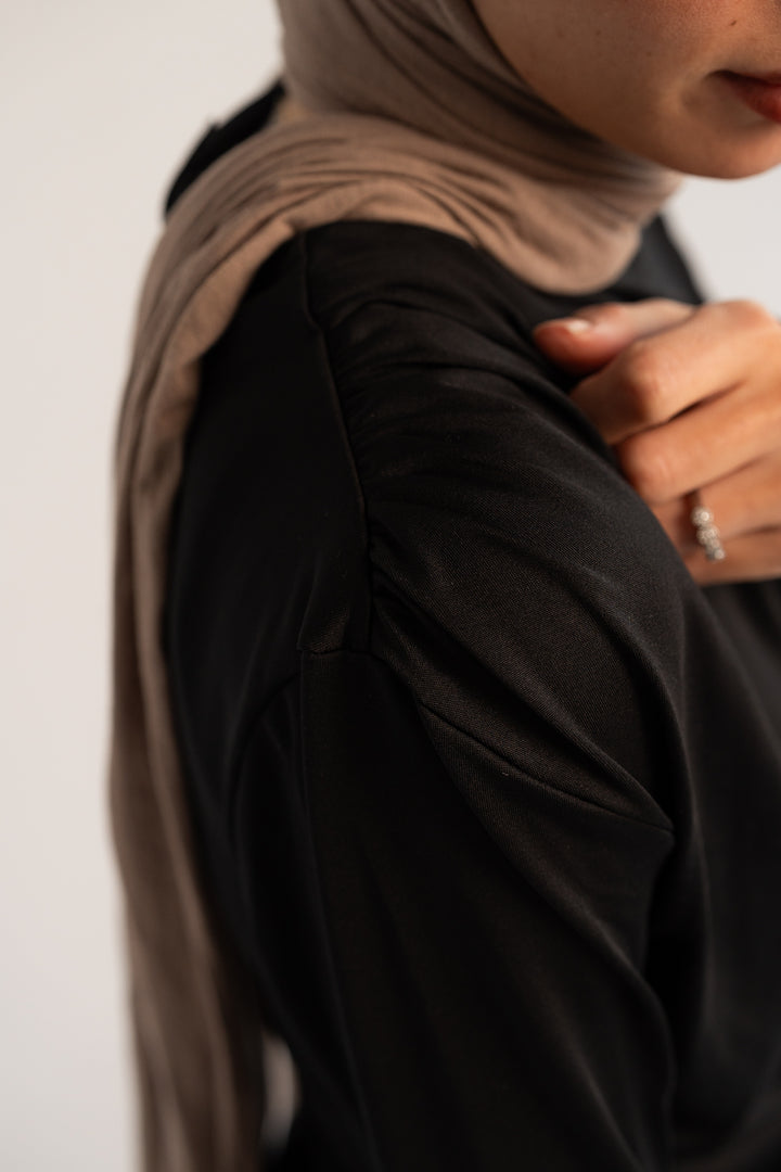 Drape Top Black