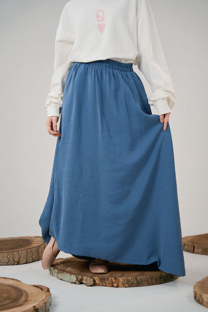 Balloon Skirt Blue