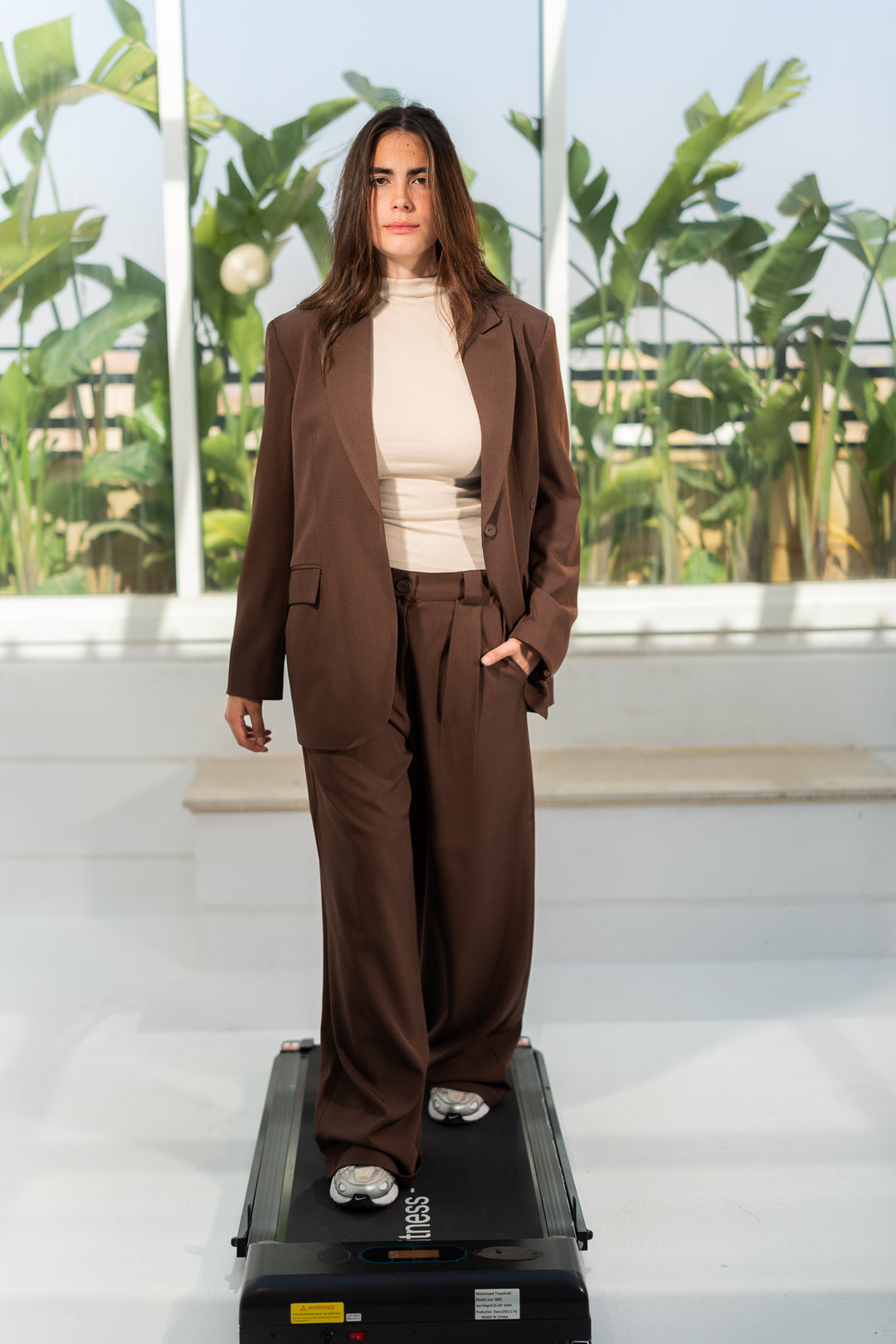 Modern Tailored Pants - Espresso