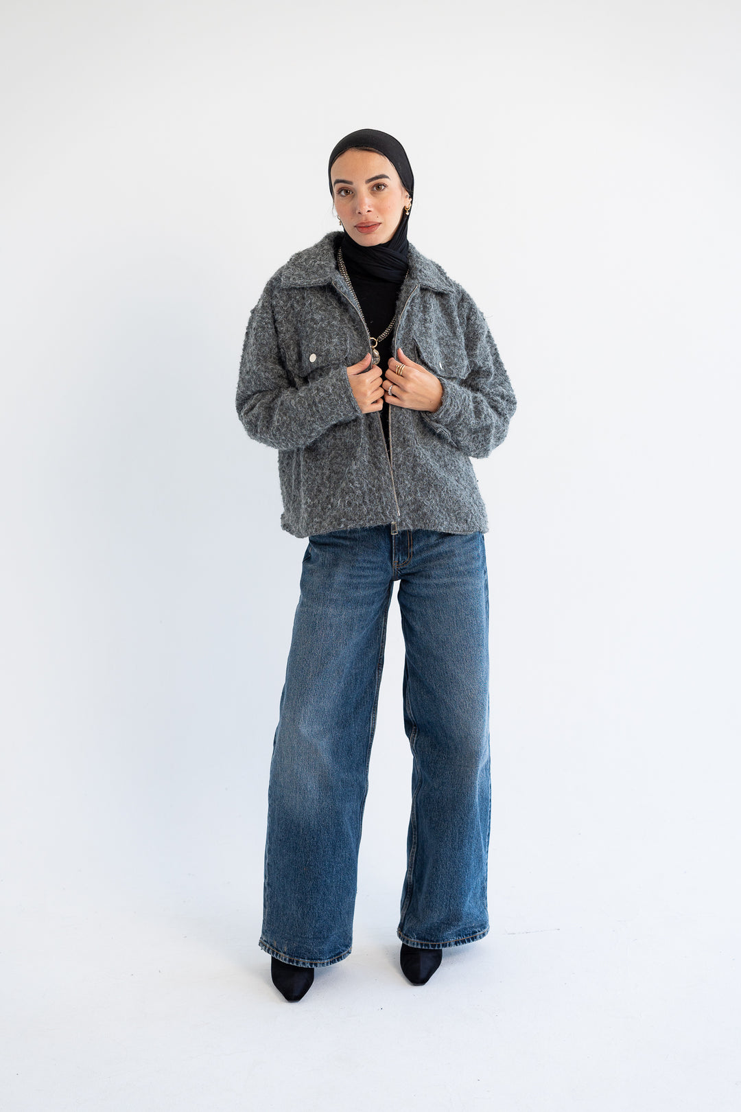 The Kitty Jacket - Grey