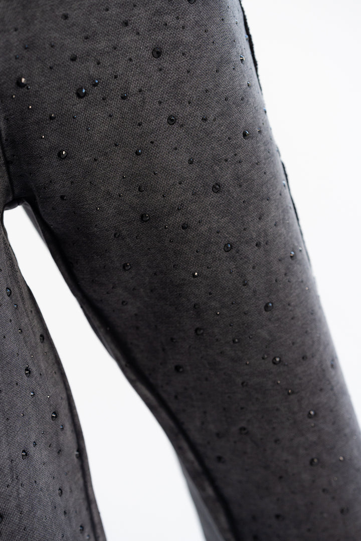 Blingin’ Sweatpants - Washed Grey