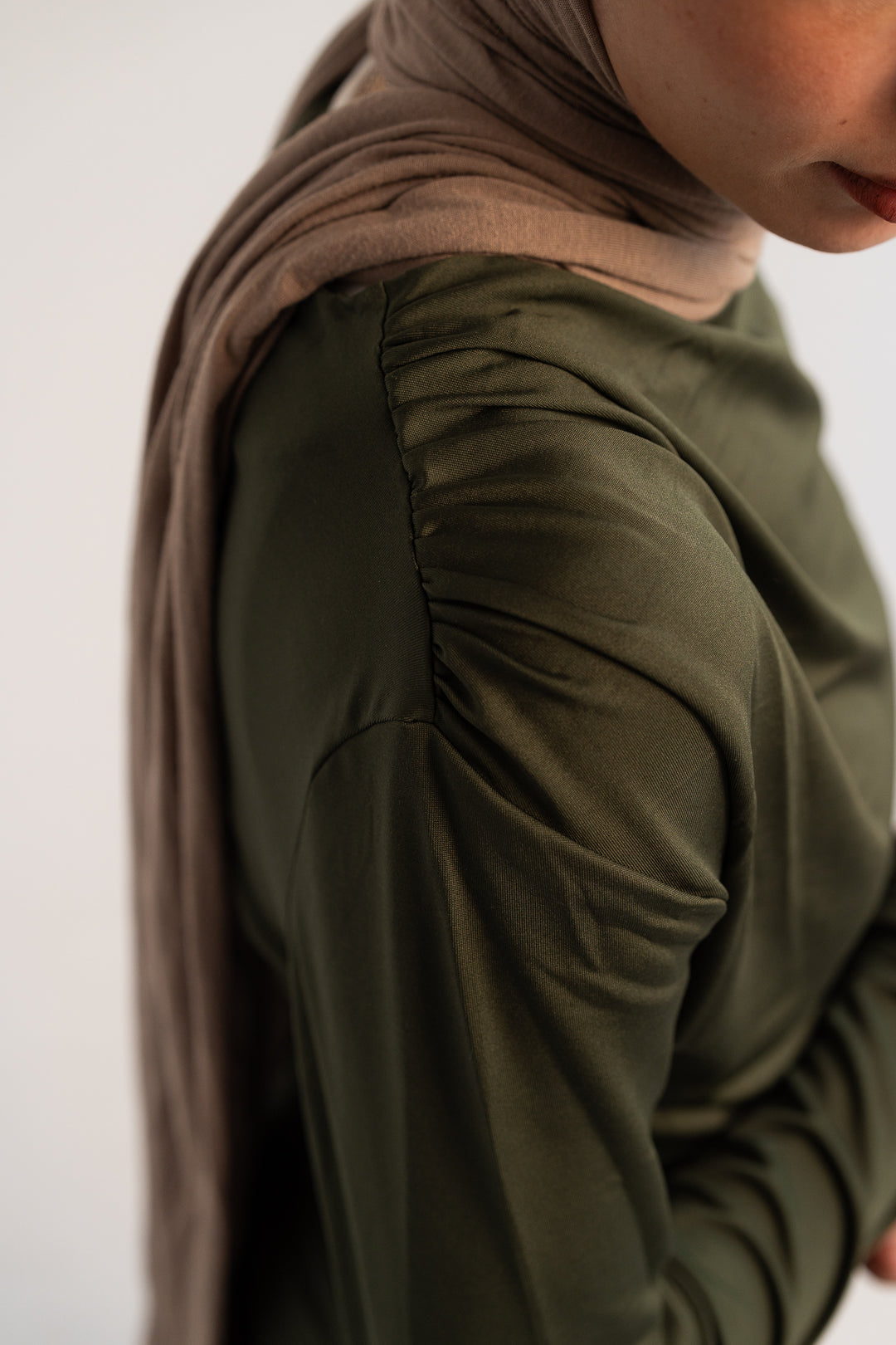 Drape Top Olive