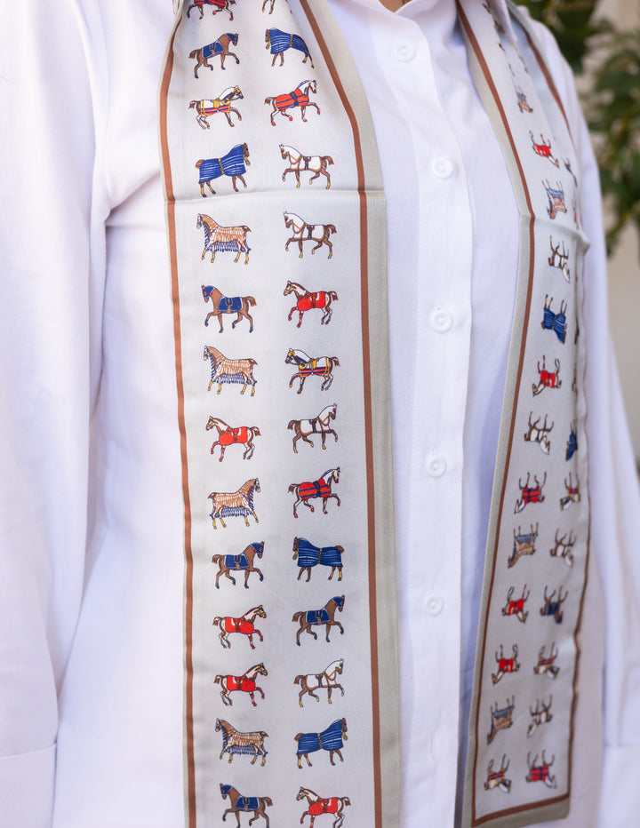 Classic Polo Caravate Scarf