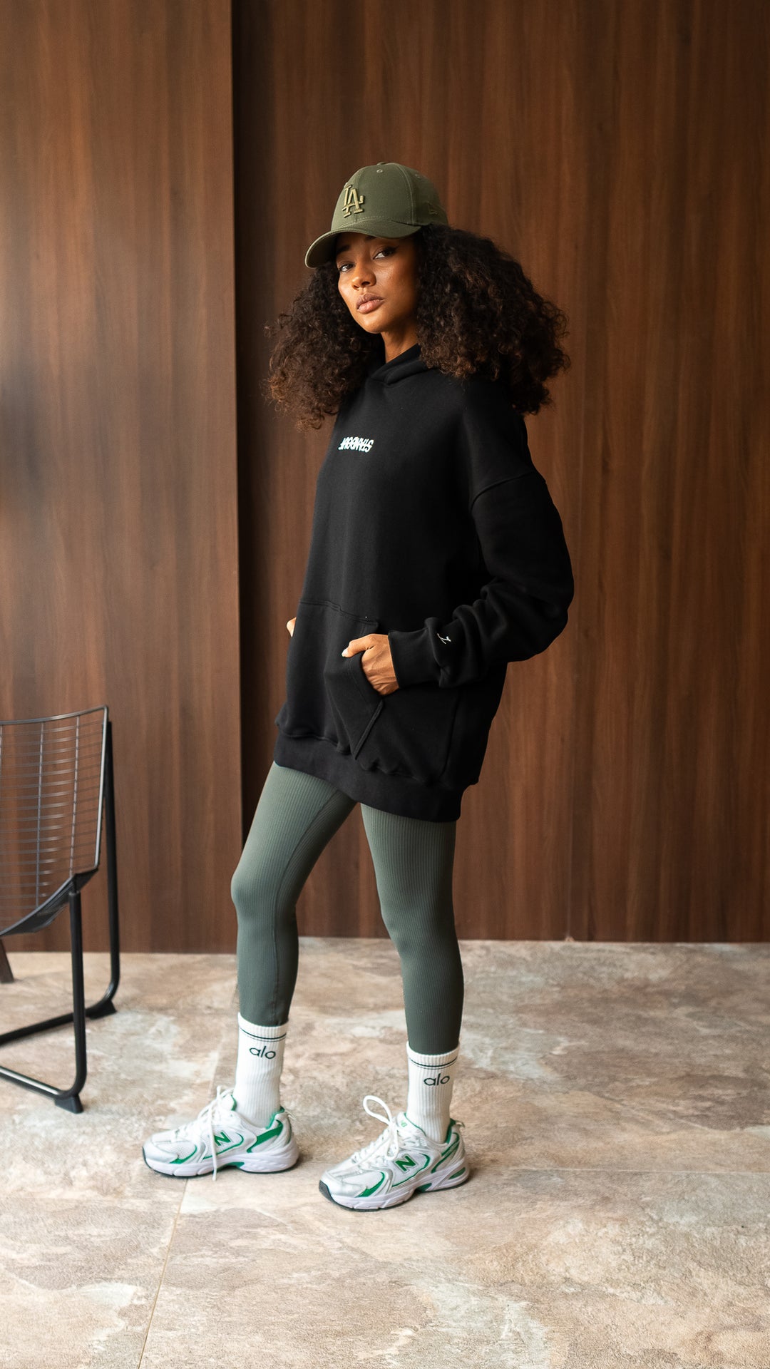 The Wanderlust Hoodie - Black