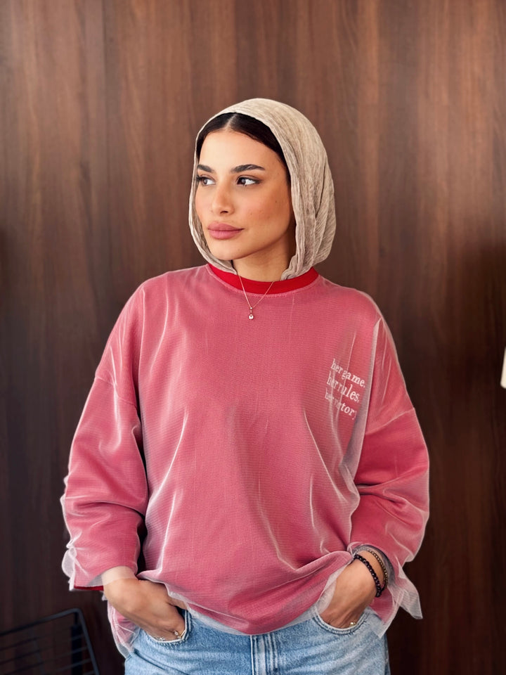 Her Victory Tee In Red