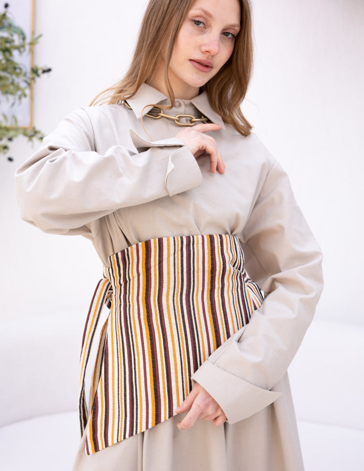Eastern Shades Of Beige Belt