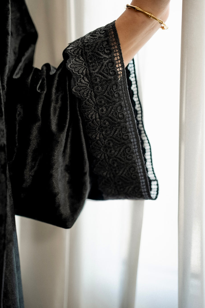 Off Duty Girl Set - Black