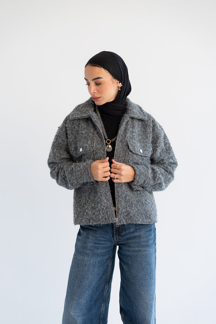 The Kitty Jacket - Grey