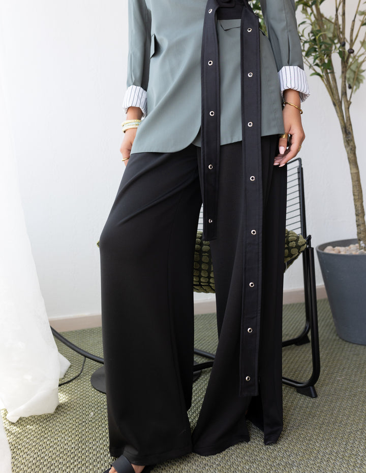 Thyme Green Belt Blazer