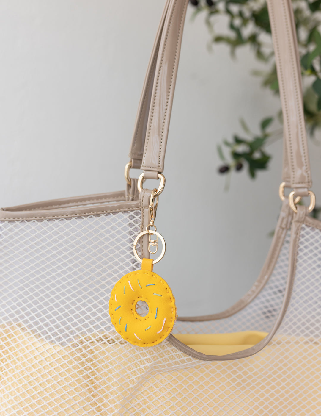 Donut Bag And Key Charm