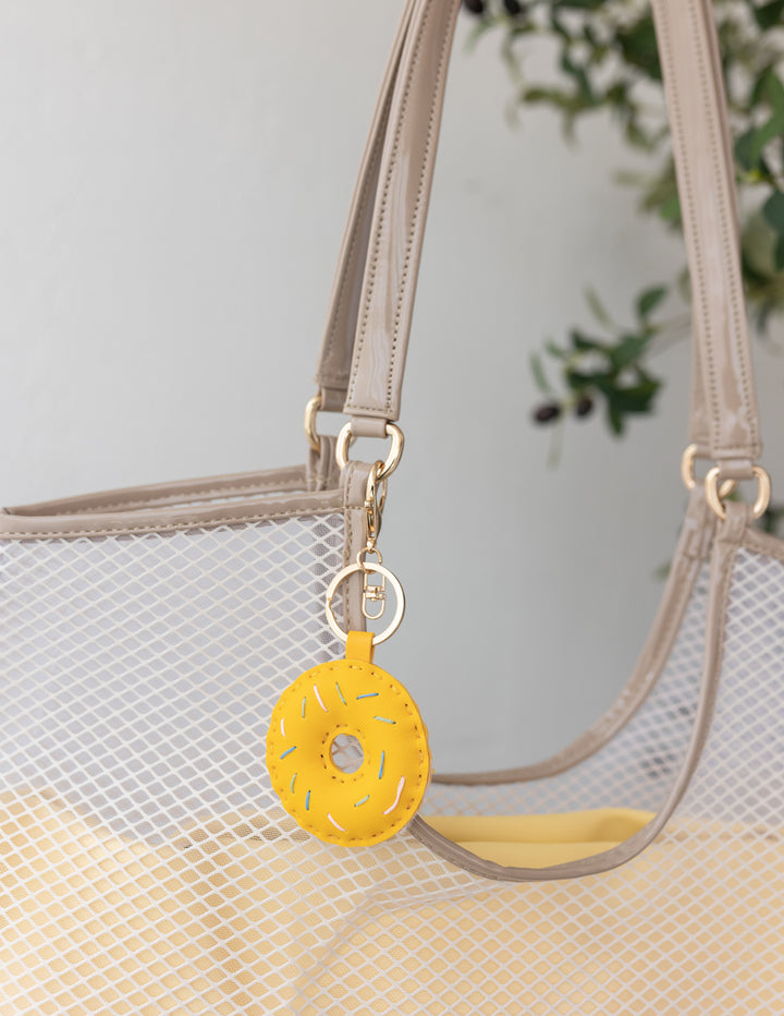 Donut Bag And Key Charm