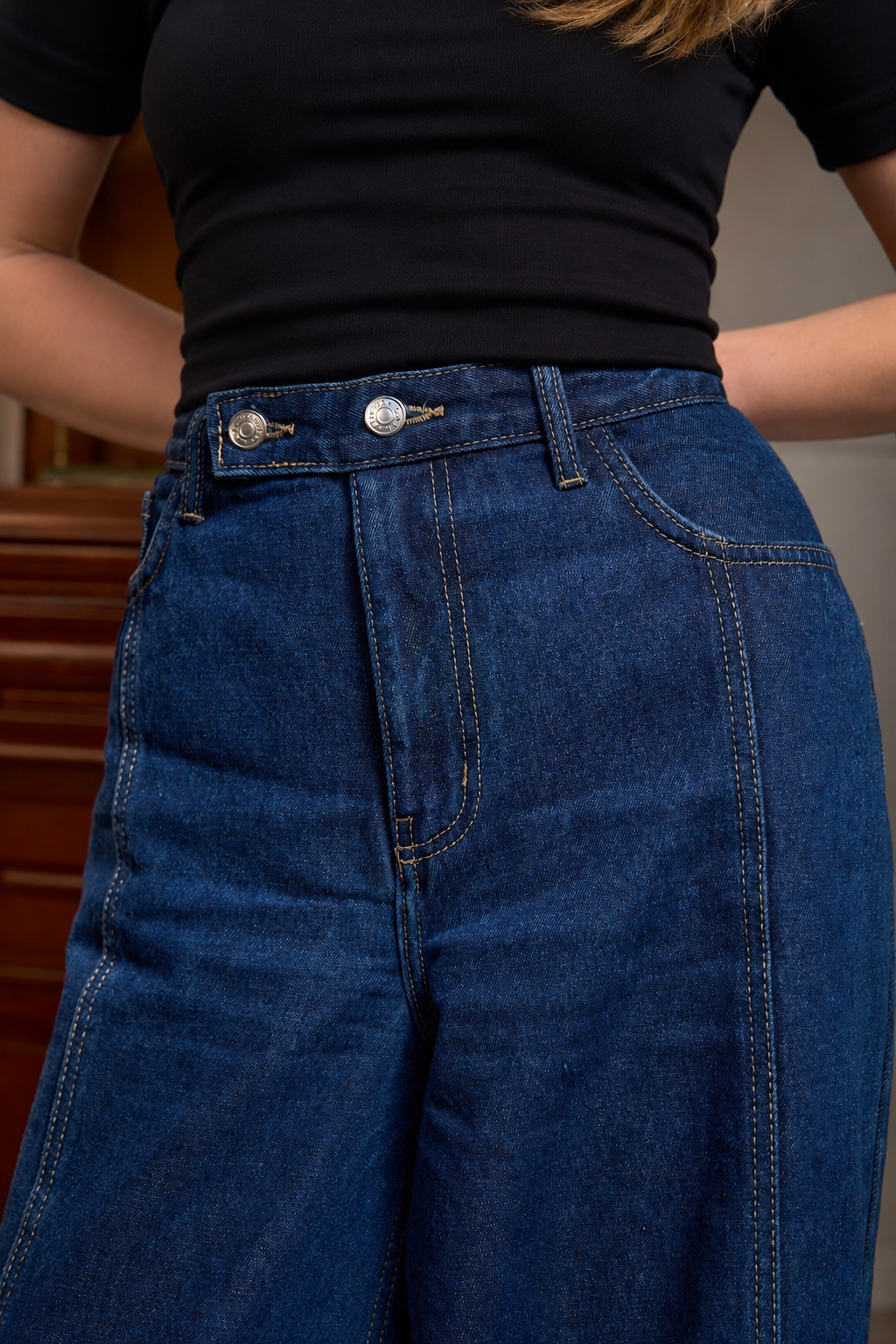 No Pressure Jean - Denim Blue