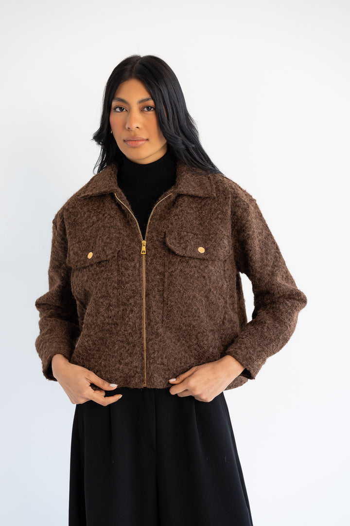 The Kitty Jacket - Brown
