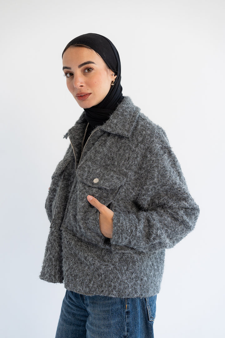 The Kitty Jacket - Grey