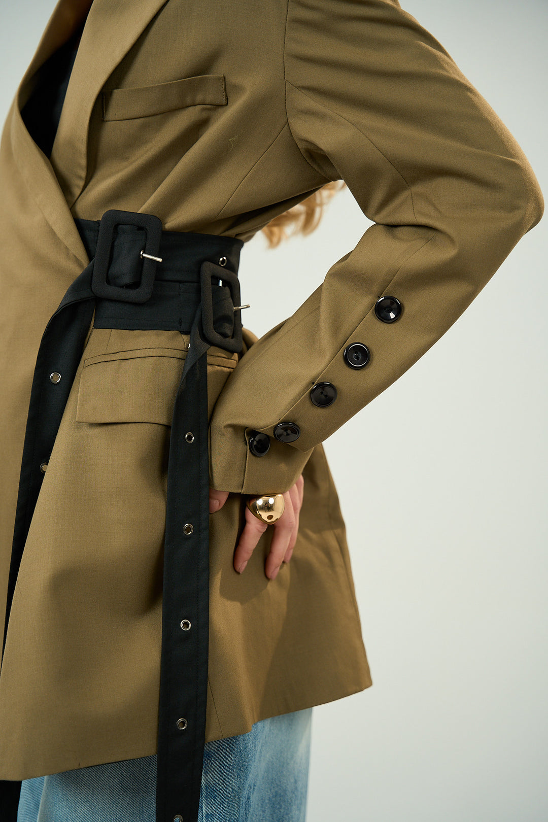 Belt Blazer Khaki