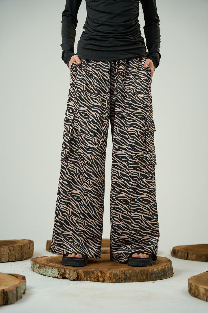 Baggy Zebra Pants