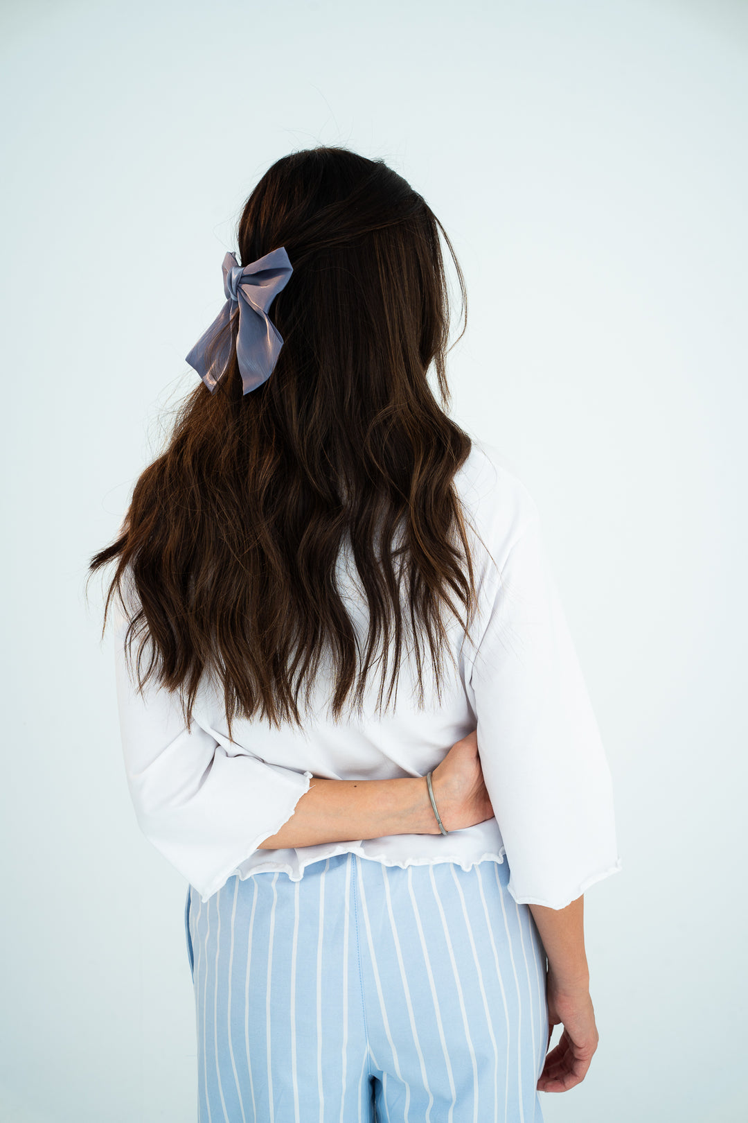 Less Drama More Pyjama - Sky Blue