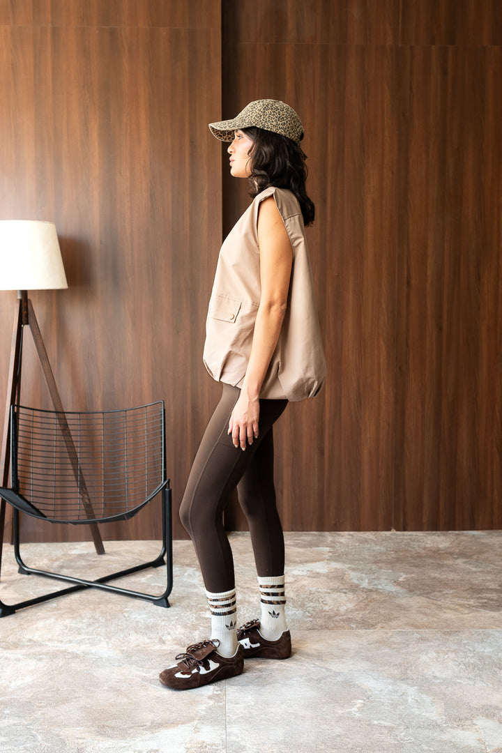 The Pocket Vest - Café