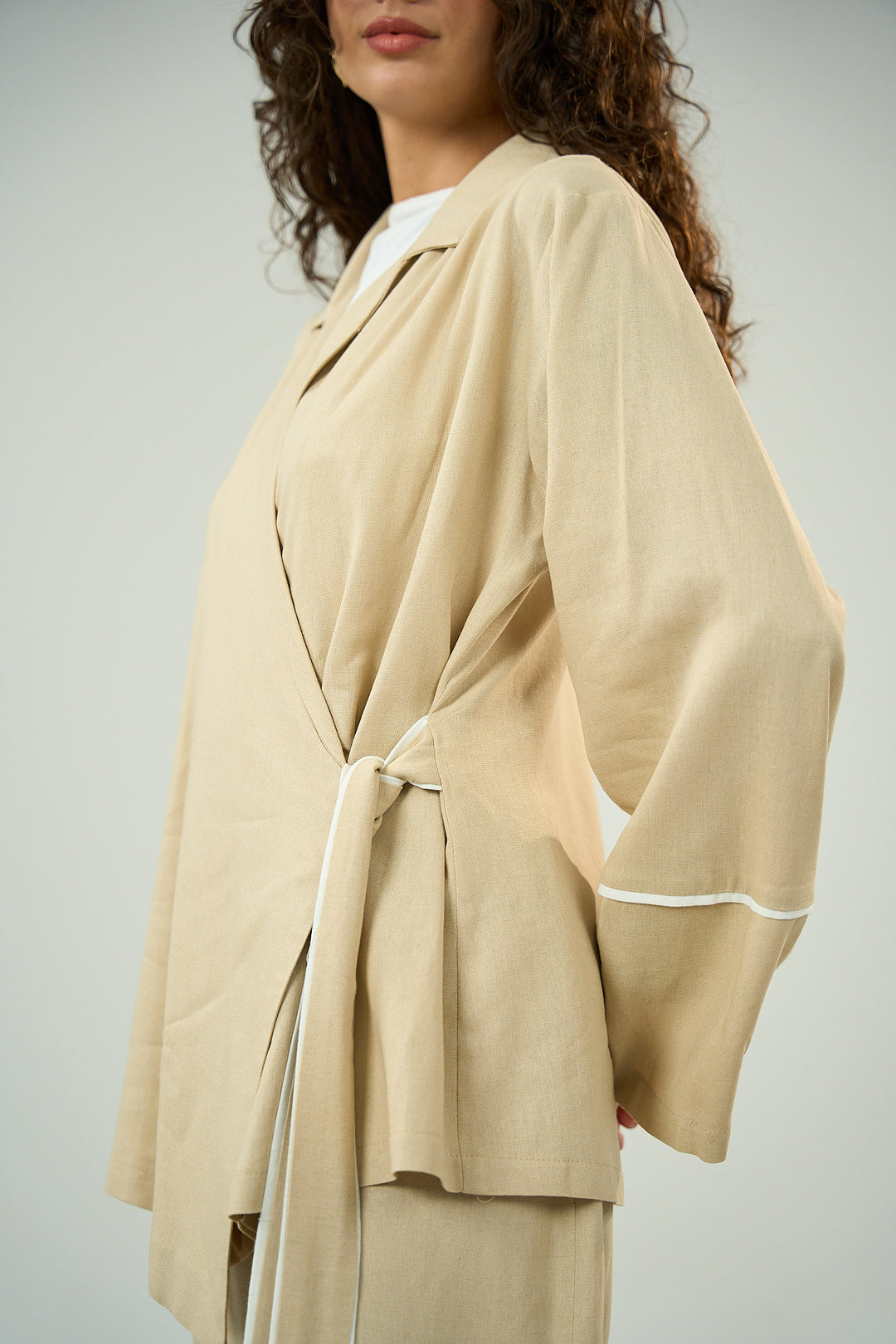 Summer Linen Beige Set