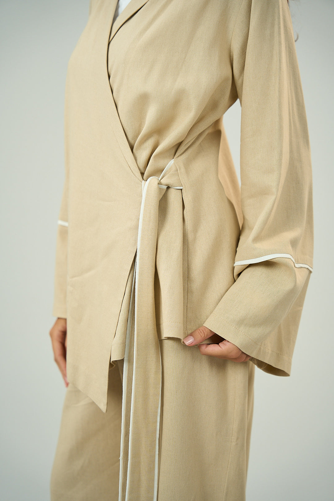 Summer Linen Beige Set