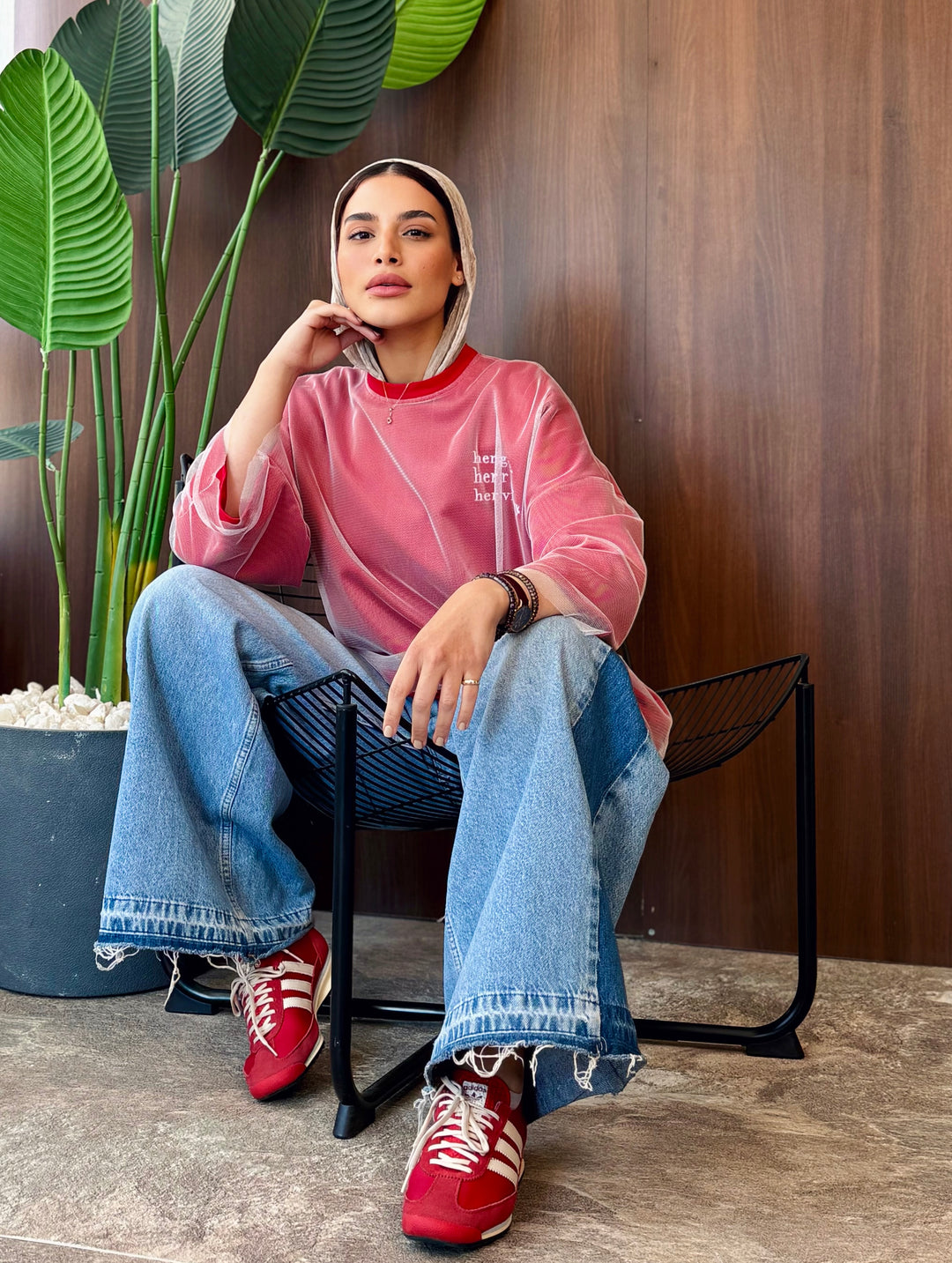 Her Victory Tee In Red