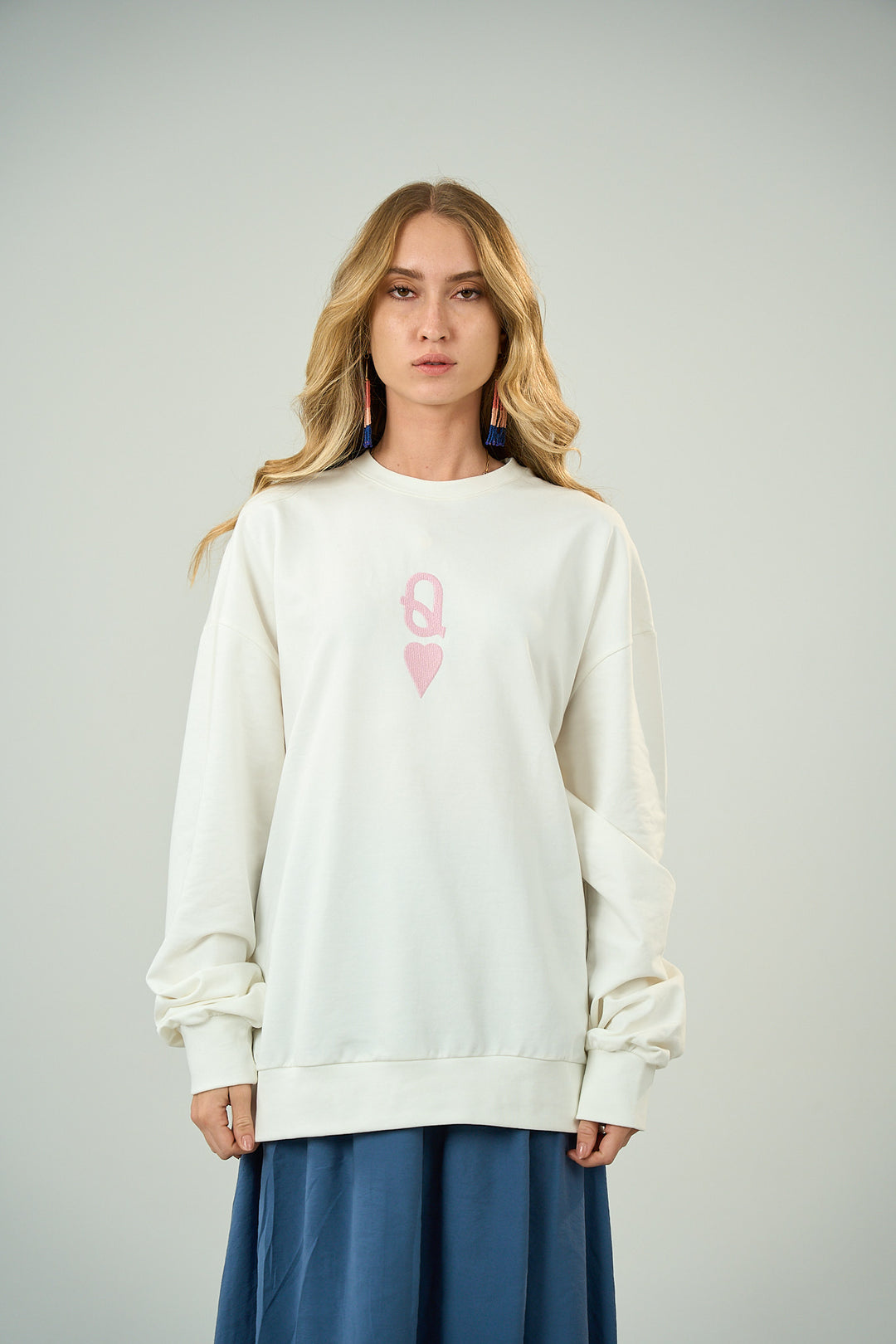 White Queen Crewneck