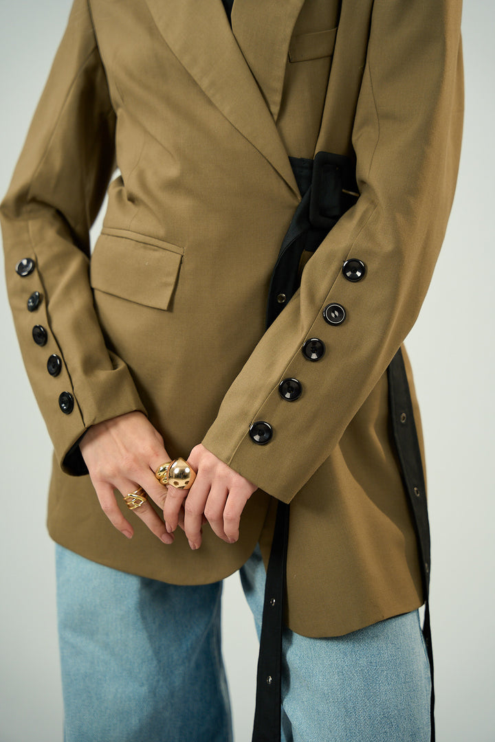 Belt Blazer Khaki