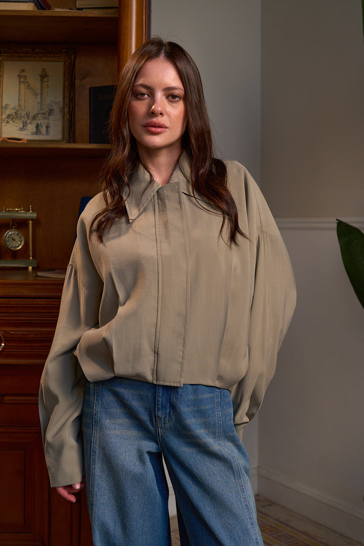 The Classic Bomber - Taupe