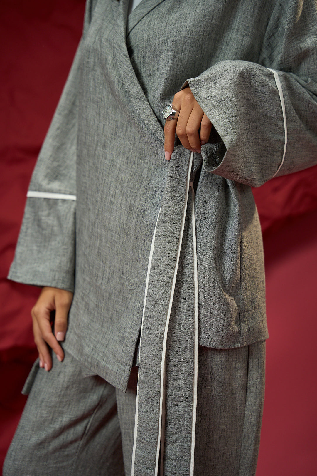 Summer Linen Grey Set
