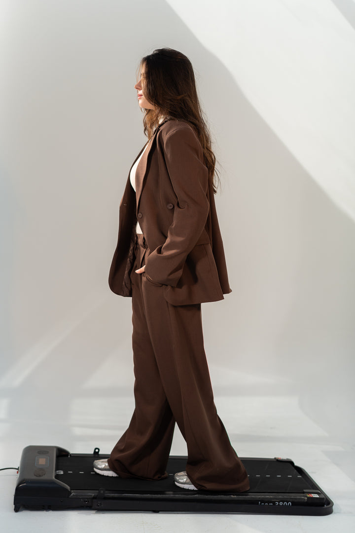 Modern Tailored Pants - Espresso