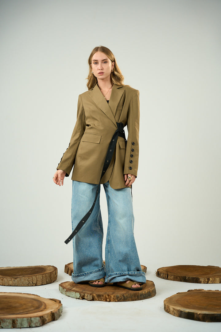 Belt Blazer Khaki