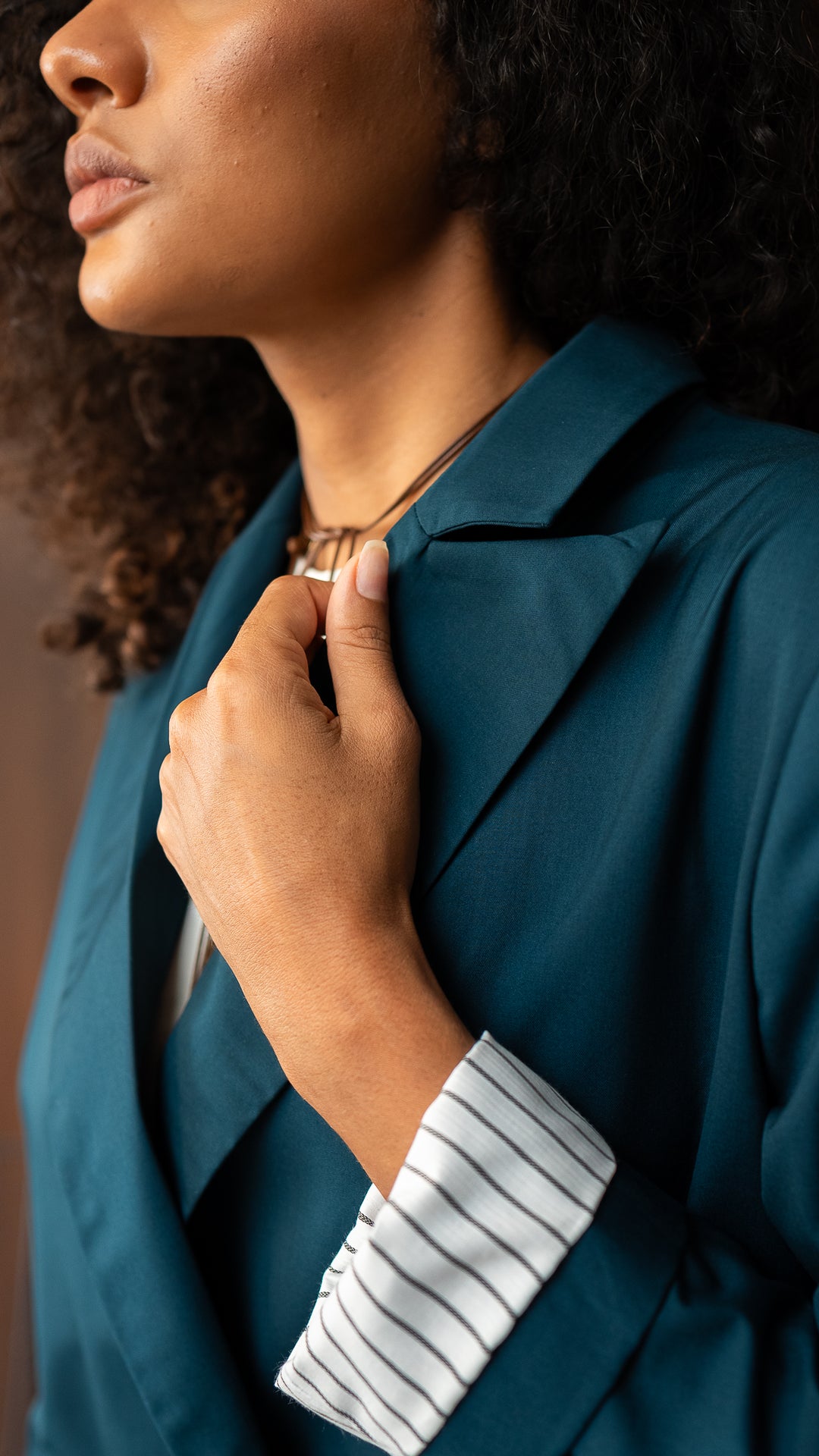 The Old Money Blazer - Teal Green