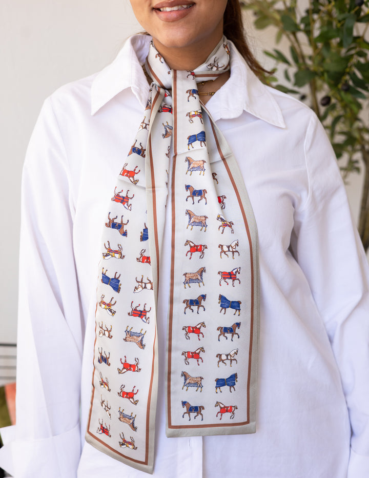 Classic Polo Caravate Scarf