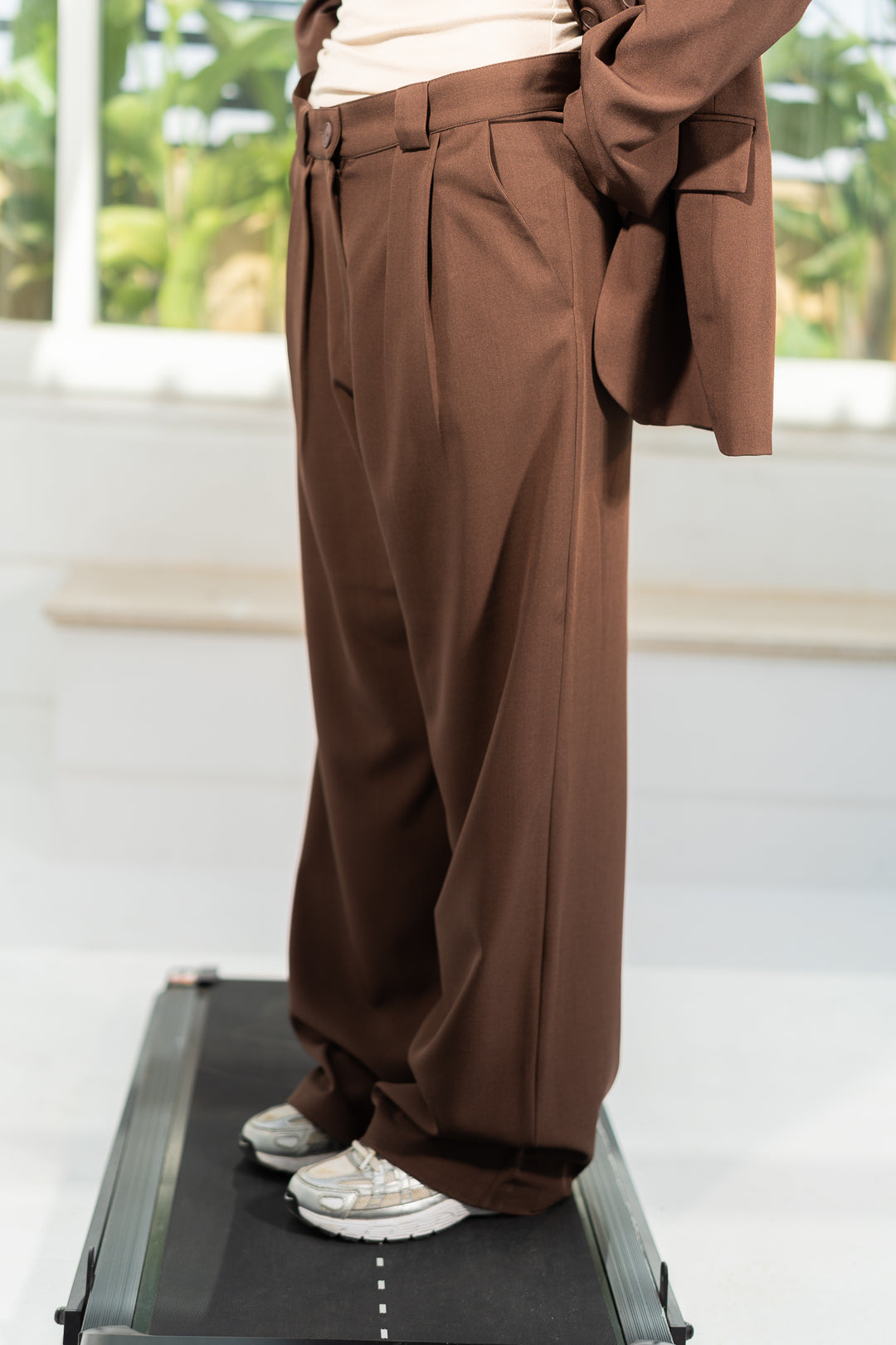 Modern Tailored Pants - Espresso