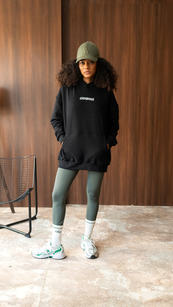 The Wanderlust Hoodie - Black