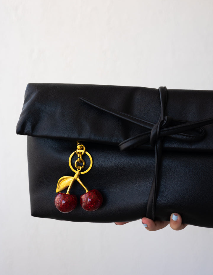 Cherry Chain Bag Charm