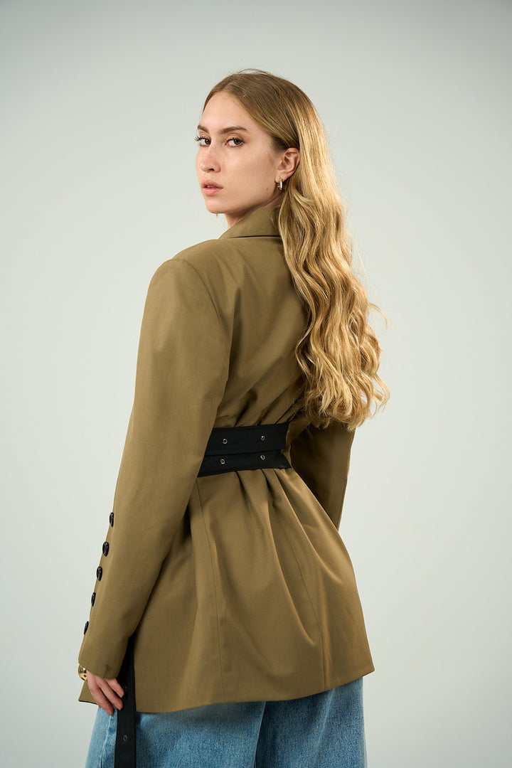 Belt Blazer Khaki