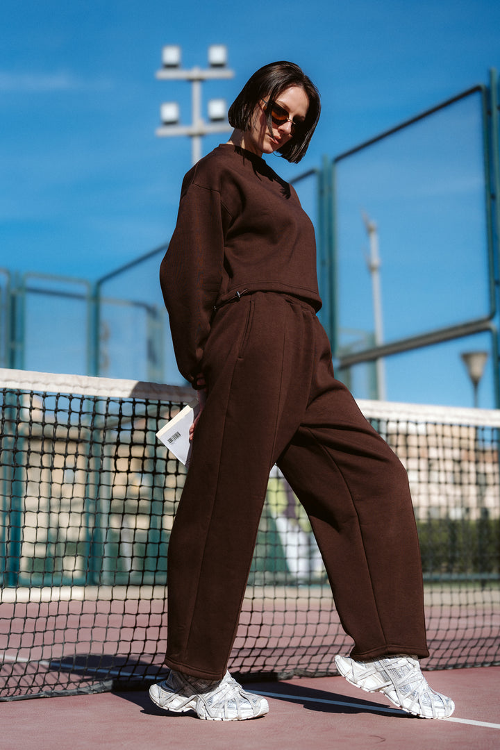 Ballon Comfy Women Set - Chocolate Brown