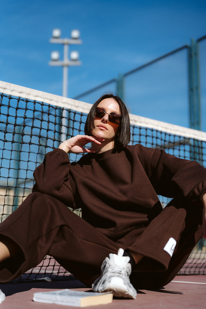 Ballon Comfy Women Set - Chocolate Brown