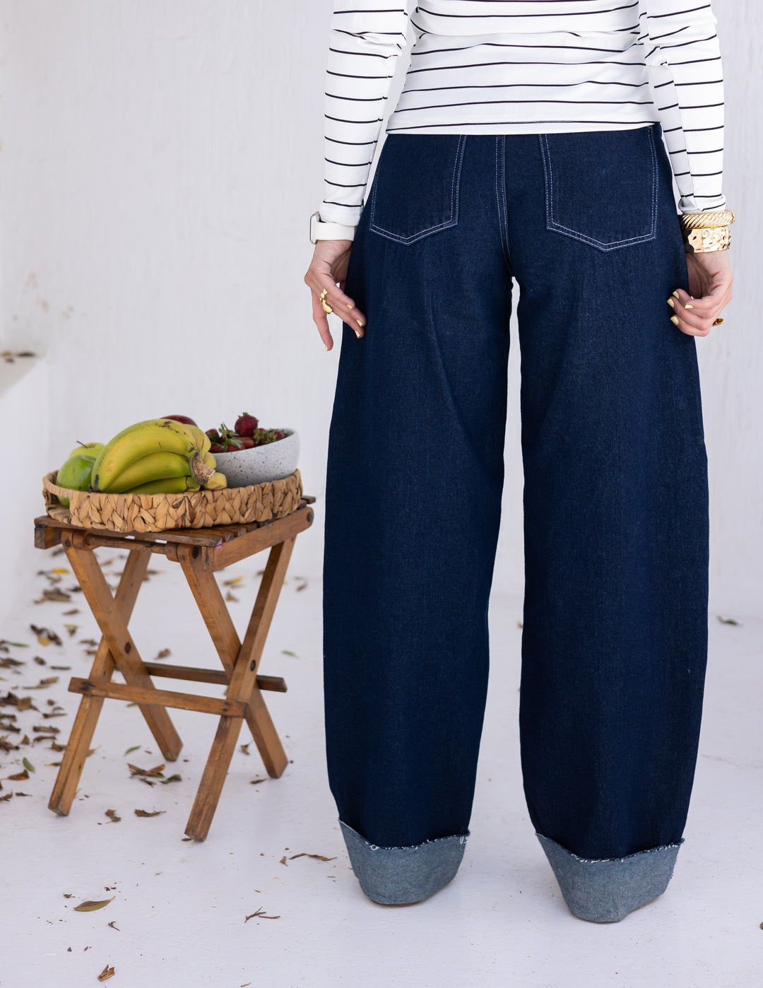 Basic Denim Jeans Dark blue