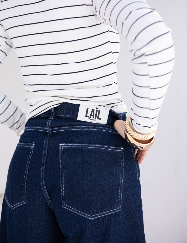 Basic Denim Jeans Dark blue