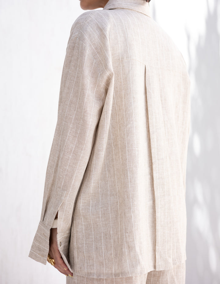 Linen Stripes Shirt