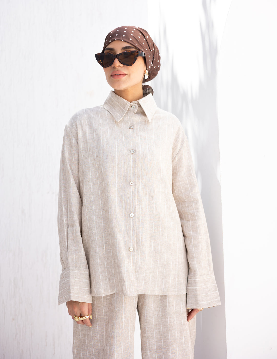 Linen Stripes Shirt