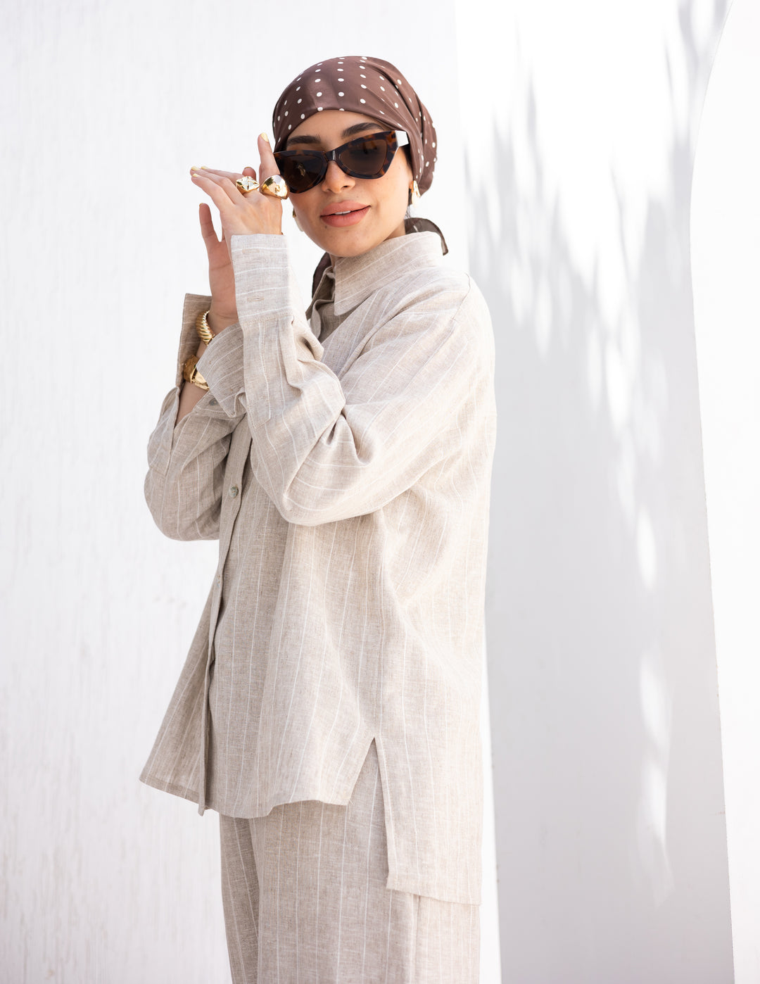 Linen Stripes Shirt