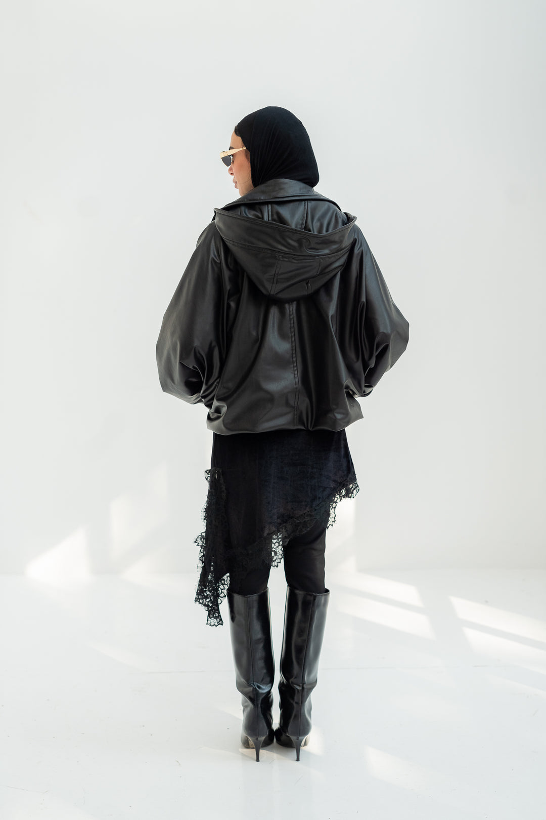 The Edge Leather - Noir