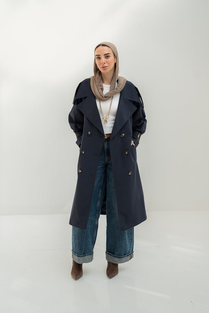 The Nova Trench - Navy Blue