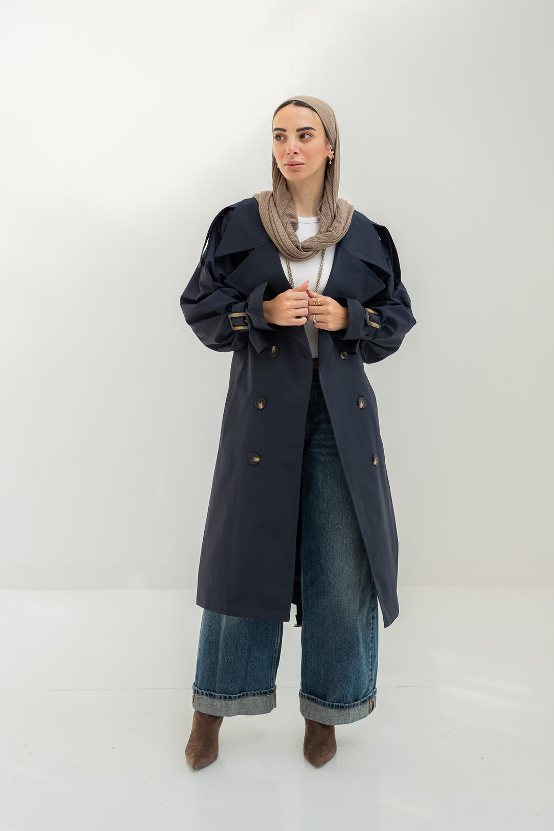 The Nova Trench - Navy Blue